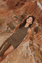 Vestido Avallon Coffee SS27
