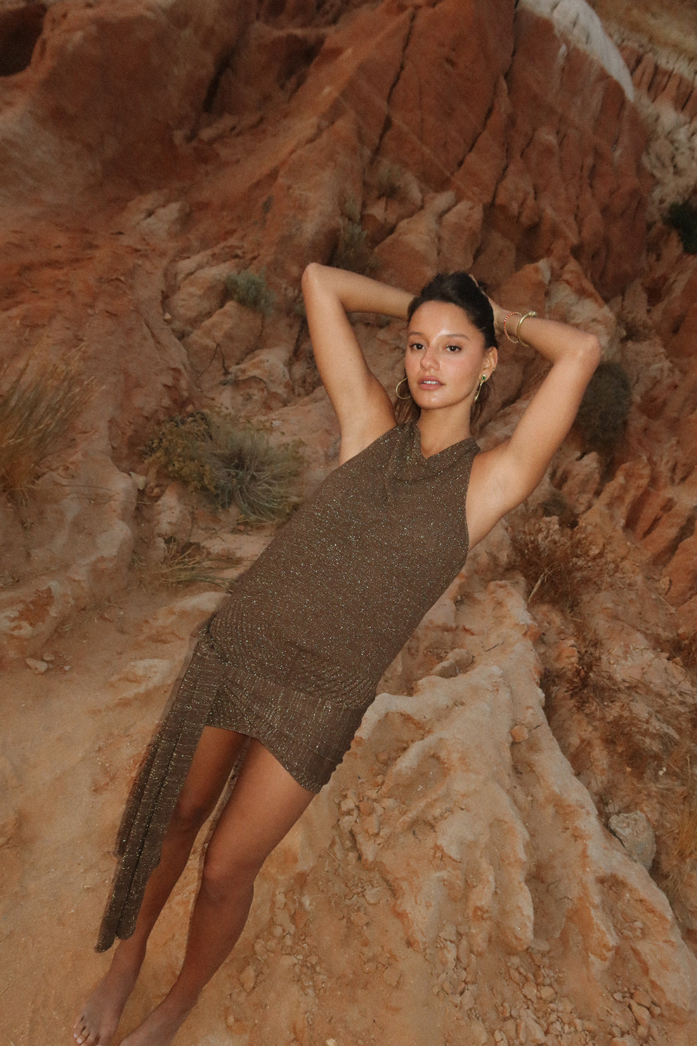 Vestido Avallon Coffee SS27