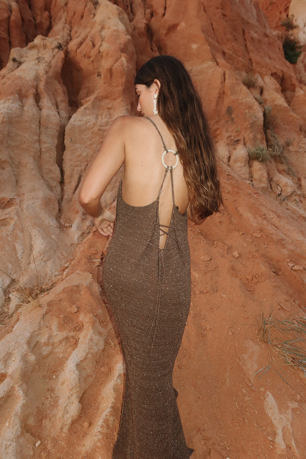 Vestido New Zurich Coffee SS27