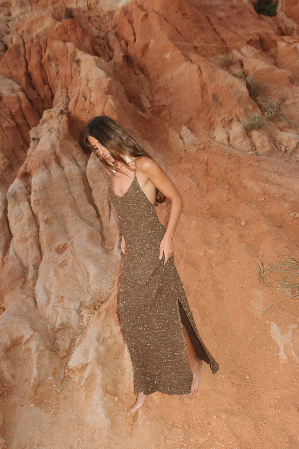 Vestido New Zurich Coffee SS27