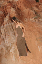 Vestido New Zurich Coffee SS27