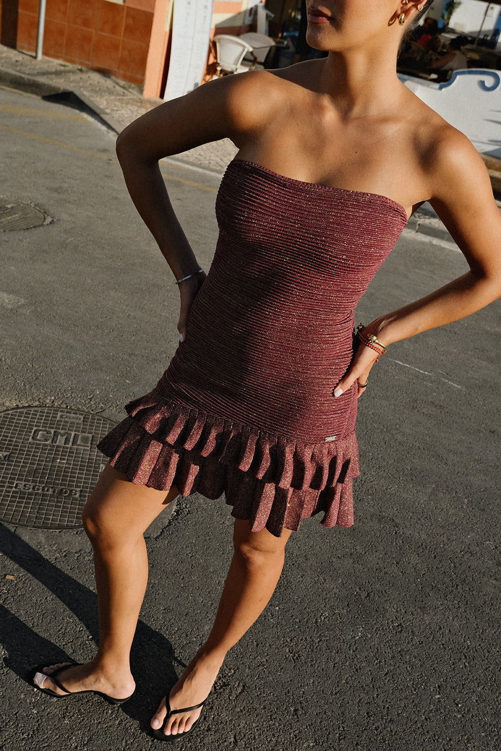 Vestido Zadar Tinto SS27