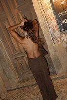 Vestido Nazare Coffee SS27